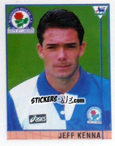 Sticker Jeff Kenna - Premier League Inglese 1995-1996 - Merlin