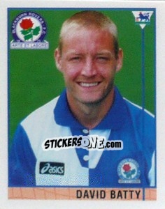 Sticker David Batty - Premier League Inglese 1995-1996 n. 13 - Merlin