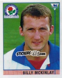 Sticker Billy McKinlay - Premier League Inglese 1995-1996 n. 16 - Merlin