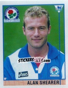 Sticker Alan Shearer - Premier League Inglese 1995-1996 - Merlin