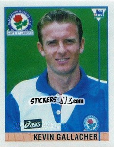 Cromo Kevin Gallacher - Premier League Inglese 1995-1996 - Merlin