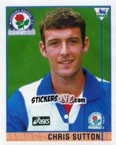 Sticker Chris Sutton - Premier League Inglese 1995-1996 n. 20 - Merlin