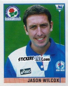 Sticker Jason Wilcox - Premier League Inglese 1995-1996 - Merlin
