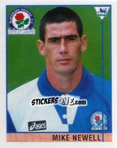 Figurina Mike Newell - Premier League Inglese 1995-1996 n. 22 - Merlin