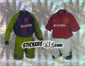 Sticker Home Kits - Premier League Inglese 1995-1996 - Merlin