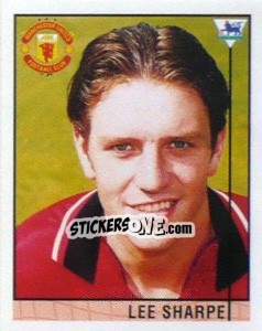 Cromo Lee Sharpe - Premier League Inglese 1995-1996 - Merlin