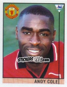 Sticker Andy Cole - Premier League Inglese 1995-1996 n. 45 - Merlin