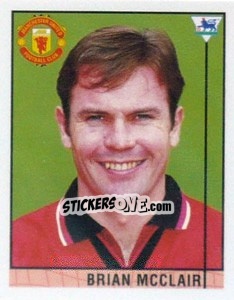 Sticker Brian McClair - Premier League Inglese 1995-1996 - Merlin