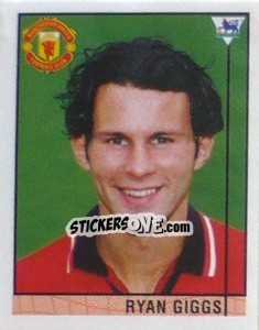 Cromo Ryan Giggs - Premier League Inglese 1995-1996 - Merlin