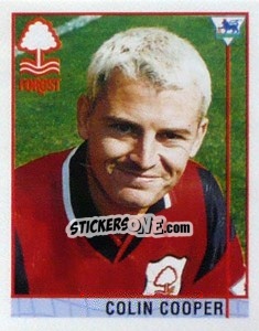 Sticker Colin Cooper - Premier League Inglese 1995-1996 - Merlin