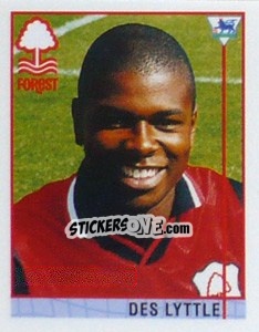 Sticker Des Lyttle - Premier League Inglese 1995-1996 n. 61 - Merlin
