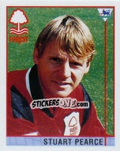 Sticker Stuart Pearce - Premier League Inglese 1995-1996 n. 63 - Merlin
