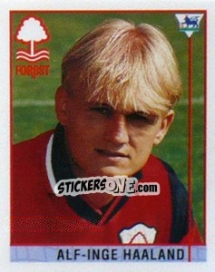 Sticker Alf-Inge Haaland - Premier League Inglese 1995-1996 n. 65 - Merlin