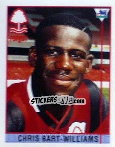 Sticker Chris Bart-Williams - Premier League Inglese 1995-1996 - Merlin