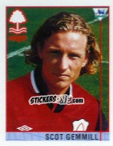 Sticker Scot Gemmill - Premier League Inglese 1995-1996 n. 68 - Merlin