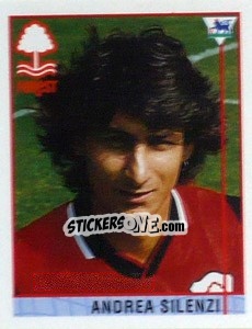 Sticker Andrea Silenzi - Premier League Inglese 1995-1996 - Merlin