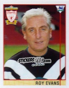 Figurina Roy Evans (Manager) - Premier League Inglese 1995-1996 - Merlin