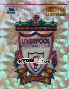 Sticker Club Emblem - Premier League Inglese 1995-1996 n. 81 - Merlin