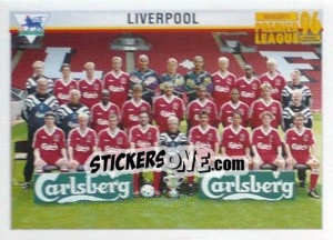 Sticker Team Photo - Premier League Inglese 1995-1996 - Merlin