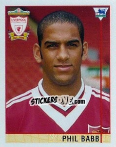 Sticker Phil Babb - Premier League Inglese 1995-1996 - Merlin