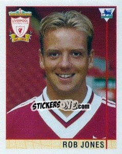 Sticker Rob Jones - Premier League Inglese 1995-1996 n. 91 - Merlin