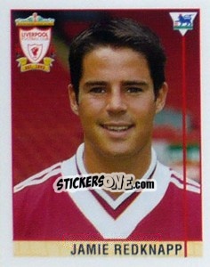 Figurina Jamie Redknapp - Premier League Inglese 1995-1996 - Merlin