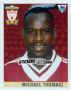 Sticker Michael Thomas - Premier League Inglese 1995-1996 - Merlin