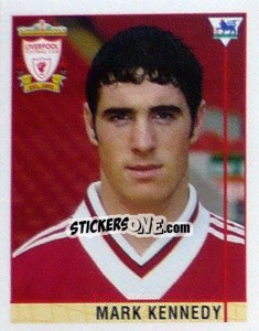 Sticker Mark Kennedy - Premier League Inglese 1995-1996 n. 98 - Merlin