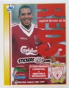 Sticker Club Programme - Premier League Inglese 1995-1996 - Merlin