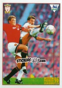 Sticker Ian Rush (Superstar) - Premier League Inglese 1995-1996 - Merlin