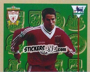 Figurina Jamie Redknapp (Leading Player 1/2) - Premier League Inglese 1995-1996 - Merlin