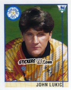 Cromo John Lukic - Premier League Inglese 1995-1996 - Merlin
