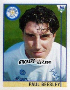 Figurina Paul Beesley - Premier League Inglese 1995-1996 n. 115 - Merlin