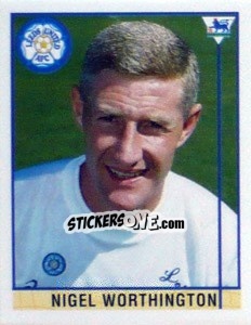 Figurina Nigel Worthington - Premier League Inglese 1995-1996 - Merlin