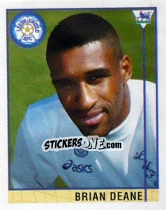 Cromo Brian Deane - Premier League Inglese 1995-1996 - Merlin