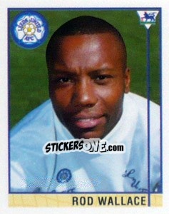 Sticker Rod Wallace - Premier League Inglese 1995-1996 - Merlin