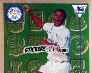 Sticker Gary Speed (Leading Player 1/2) - Premier League Inglese 1995-1996 n. 130 - Merlin