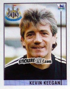 Sticker Kevin Keegan (Manager) - Premier League Inglese 1995-1996 n. 132 - Merlin