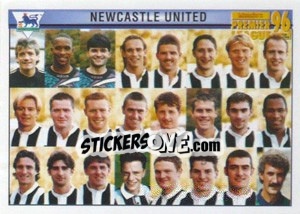 Sticker Team Photo - Premier League Inglese 1995-1996 - Merlin