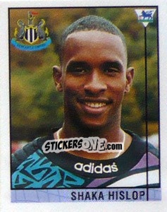 Cromo Shaka Hislop - Premier League Inglese 1995-1996 - Merlin