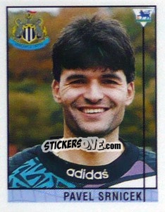 Sticker Pavel Srnicek - Premier League Inglese 1995-1996 n. 137 - Merlin