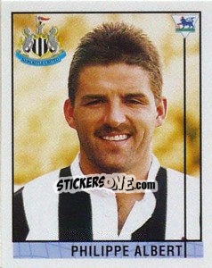 Sticker Philippe Albert - Premier League Inglese 1995-1996 n. 139 - Merlin