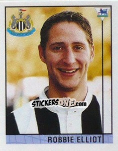 Sticker Robbie Elliott - Premier League Inglese 1995-1996 - Merlin