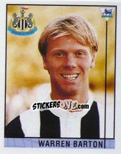 Sticker Warren Barton - Premier League Inglese 1995-1996 n. 141 - Merlin