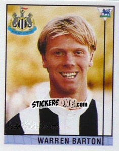 Sticker Warren Barton - Premier League Inglese 1995-1996 - Merlin