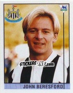 Cromo John Beresford - Premier League Inglese 1995-1996 n. 143 - Merlin