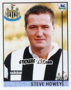 Figurina Steve Howey - Premier League Inglese 1995-1996 - Merlin