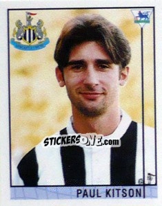 Sticker Paul Kitson - Premier League Inglese 1995-1996 n. 152 - Merlin