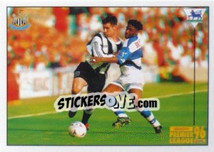 Sticker Paul Kitson (Superstar) - Premier League Inglese 1995-1996 n. 155 - Merlin