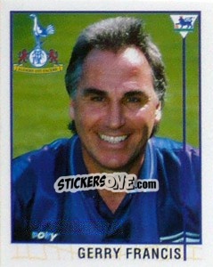 Cromo Gerry Francis (Manager) - Premier League Inglese 1995-1996 - Merlin